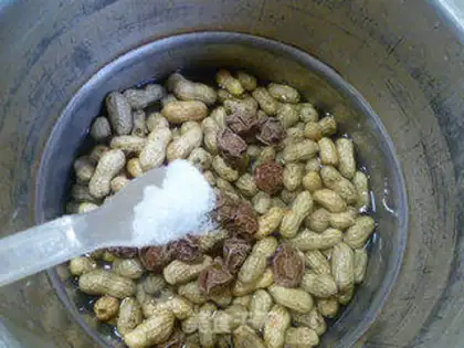 Make Plum peanuts step 5