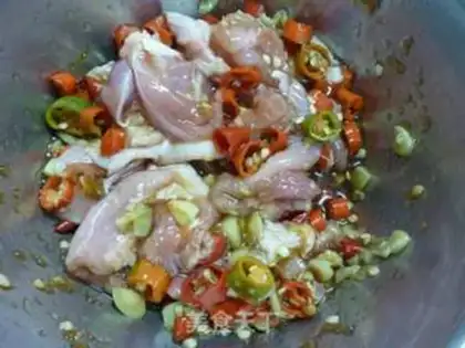 Make Pill-breaded chicken legs step 2