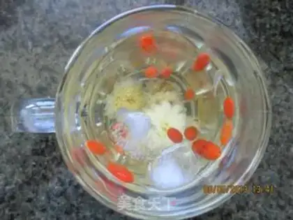 Make ♪ Honey chrysanthemum tea ♪ step 3