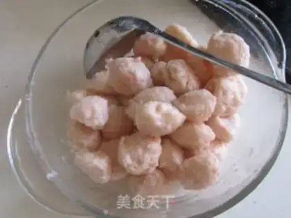 Make Eggplant shrimp balls step 8