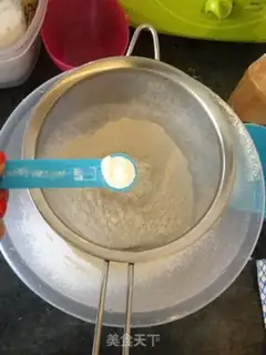 Make Blueberry cookies step 1
