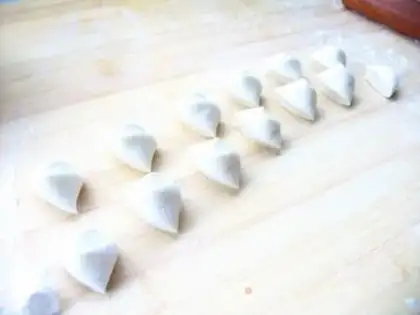 Make Fresh pot sticker step 5