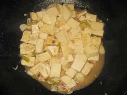 Make Tofu onions step 6