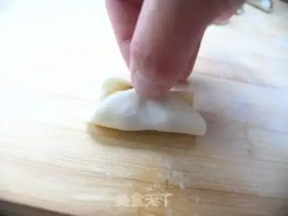 Make Fresh pot sticker step 7