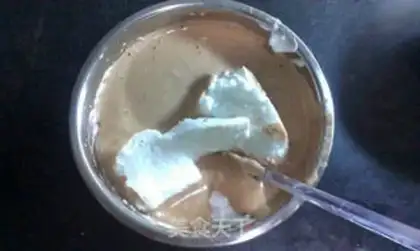 Make Chocolate sponge cake step 9