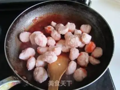 Make Eggplant shrimp balls step 12