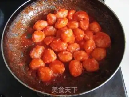 Make Eggplant shrimp balls step 13