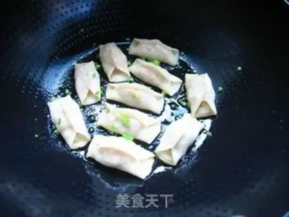 Make Fresh pot sticker step 11