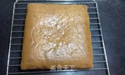 Make Chocolate sponge cake step 12
