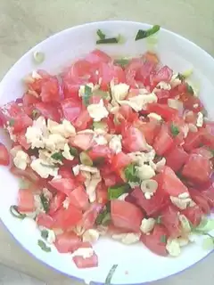 Make Tomato egg dumplings step 4
