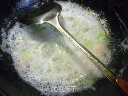 Make Celery ham and sausage step 6