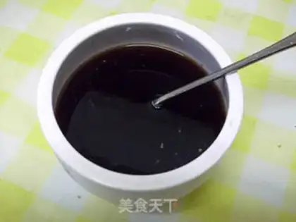 Make Red sugar toast step 1