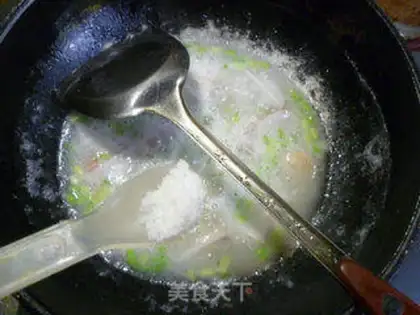 Make Celery ham and sausage step 7