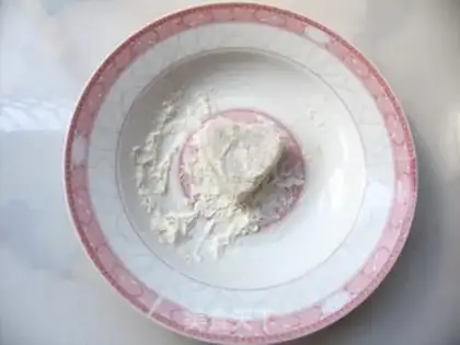Make Cardiac cod cake step 7