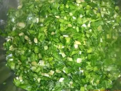 Make Big cabbage pork shrimp dumplings step 5