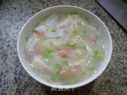 Make Celery ham and sausage step 12
