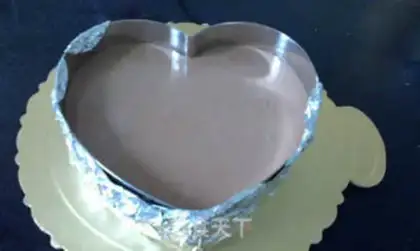 Make Chocolate mousse cake step 10