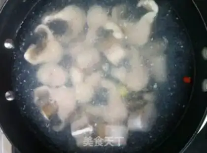 Make Sour cod tofu soup step 3