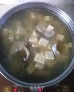 Make Sour cod tofu soup step 4