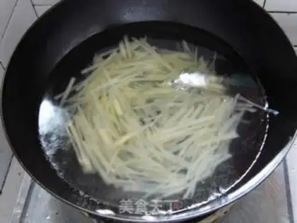 Make ♪ ♪ Cracked blue potatoes ♪ step 4