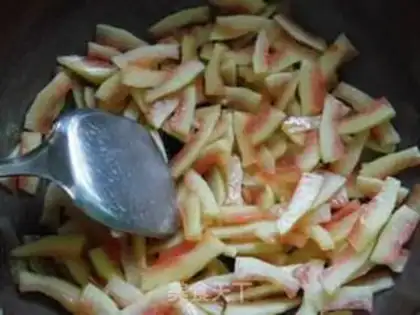 Make Clear the watermelon step 4