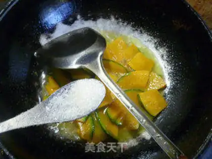 Make Clear the Japanese pumpkin step 5