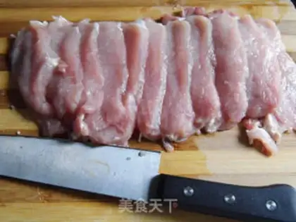 Make Softly fried spinal meat step 1