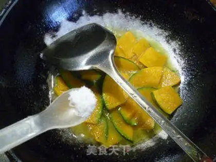 Make Clear the Japanese pumpkin step 6