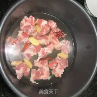 Make Pork pot for a rib fan step 2