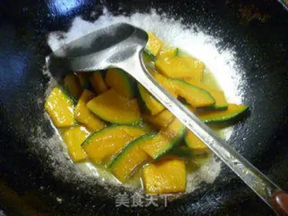 Make Clear the Japanese pumpkin step 8