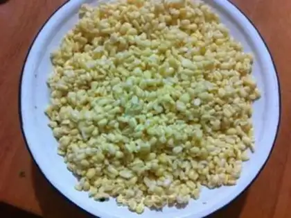 Make Milky green beans step 2