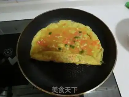 Make Japanese thick eggs step 3