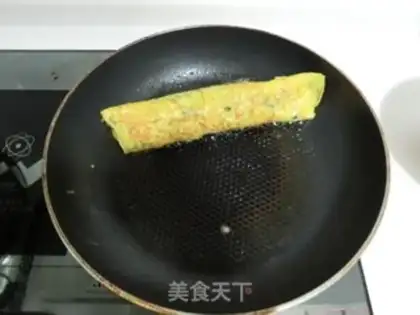 Make Japanese thick eggs step 4