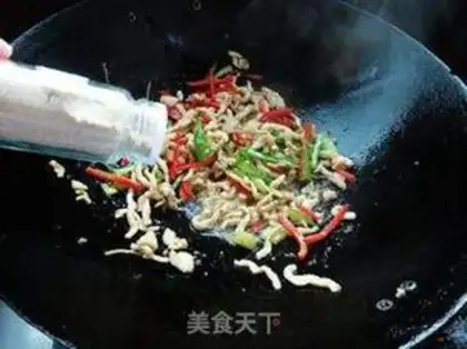 Make Twin pepper chicken step 6