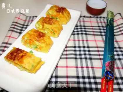 Make Japanese thick eggs step 6