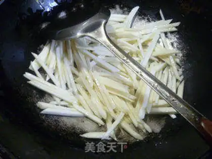 Make Pickles, white silk, noodles step 5