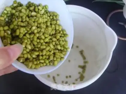 Make Green bean soy step 1