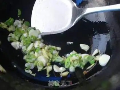 Make Burning sea cucumber step 4