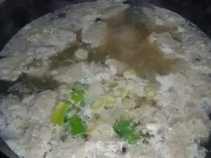 Make Big Head Fishball soup step 8
