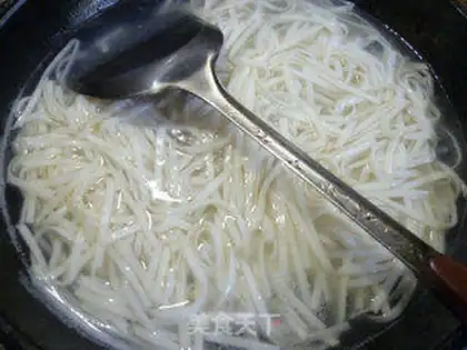 Make Pickles, white silk, noodles step 15
