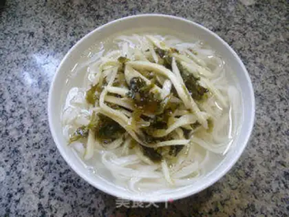 Make Pickles, white silk, noodles step 16
