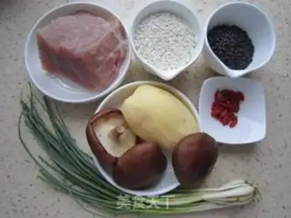 Make The rice pearls step 0