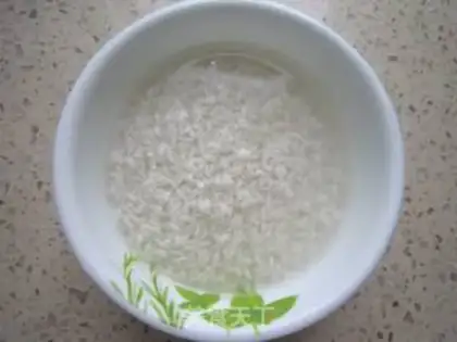 Make The rice pearls step 1