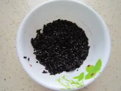 Make The rice pearls step 2