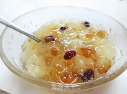 Make Peach gel, silver edear step 10