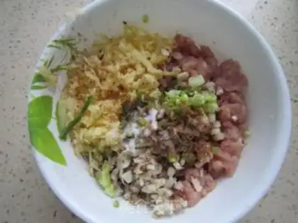 Make The rice pearls step 6