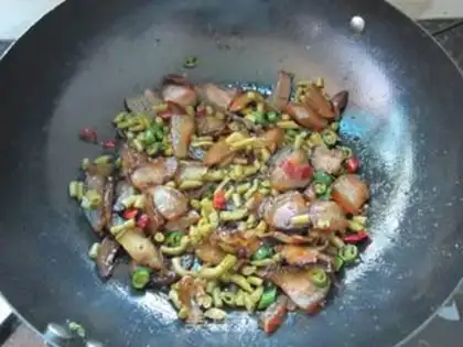 Make Sour bean horns for pork step 5