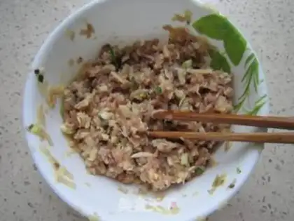 Make The rice pearls step 7