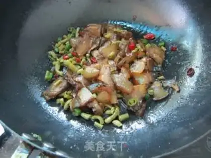 Make Sour bean horns for pork step 6