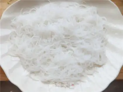 Make Garlic fan steamed shrimp step 2